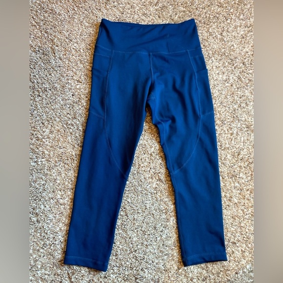 Zyia Leggings Bundle Size 4 Everglades Light N Tight High Rise Blue Teal - Picture 6 of 9